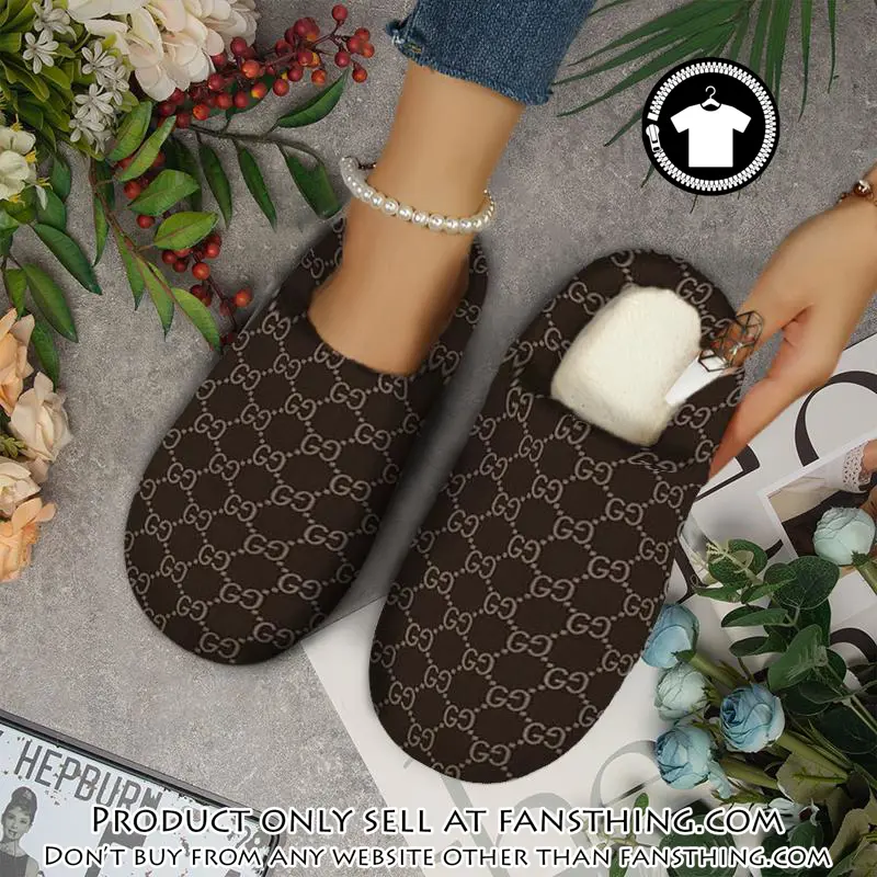 Gucci fleece slippers luxury inhouse slippers ihs1013 fst0316262